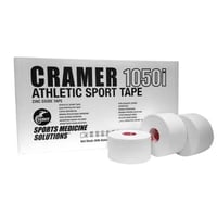 Bande Cramer 1050i 3,8 cm x 13,7 m : bandage adhésif non élastique conçu pour les athlètes (boîte de 32 unités)